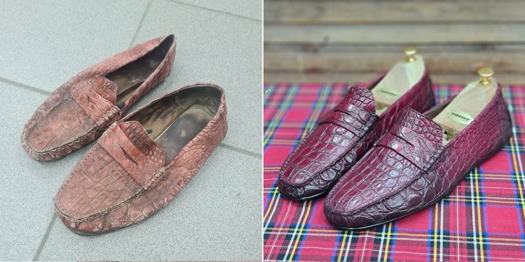 До и после: Полное восстановление обуви